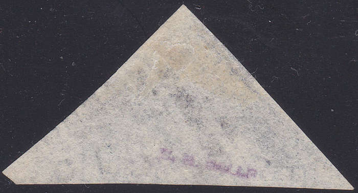 CAPE OF GOOD HOPE 1853 SACC15b - 4d SLATE BLUE - FINE USED - CV R18000