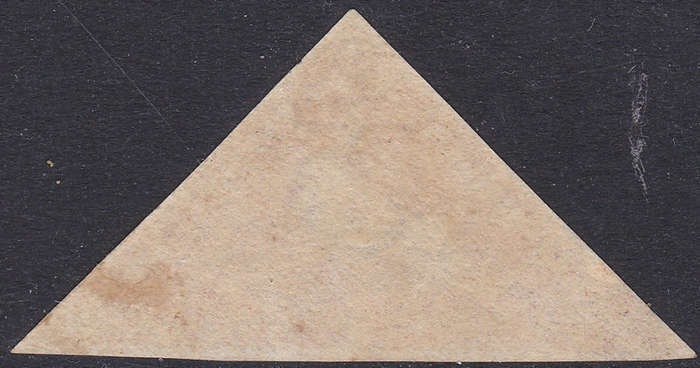 CAPE OF GOOD HOPE 1857 SACC5b - 1d DEEP ROSE - UNUSED - CV R50000 - SCARCE