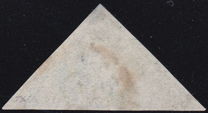Cape of Good Hope : 1858 SG8b 1/- DEEP DARK GREEN  - VFU CV R20000