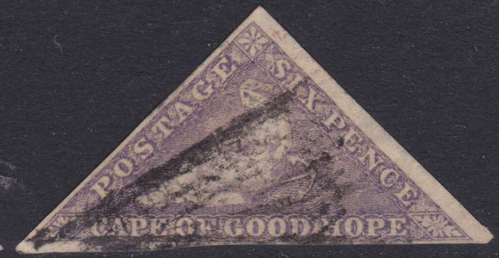 Cape of Good Hope :  SACC7b : 6d DEEP ROSE LILAC - VFU - CV R15000