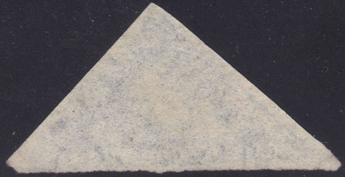 CAPE OF GOOD HOPE 1864 SACC15aa - 4d BLUE WITH SIDEWAYS WM - VFU - CV R13000