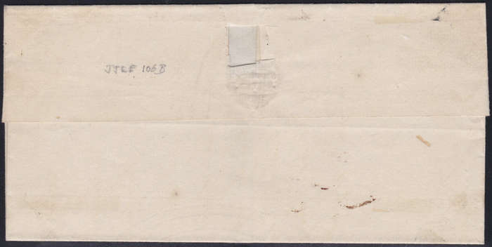 Cape of Good Hope : Stampless Cover - SENT ``POST PAID`` TO MASTER OF THE SUPREME COURT