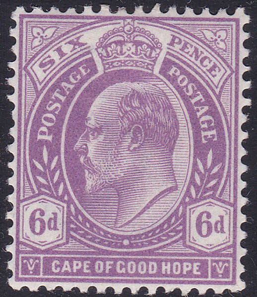 Cape of Good Hope : 1901 SACC71 6d BRIGHT MAUVE LMM CV R600