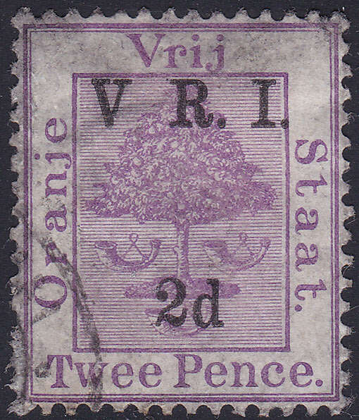 OFS 1900 SACC51a 2d ON 2d BRIGHT MAUVE WITH VARIETY `NO STOP AFTER V` GOOD USED(FAULT) CV R280