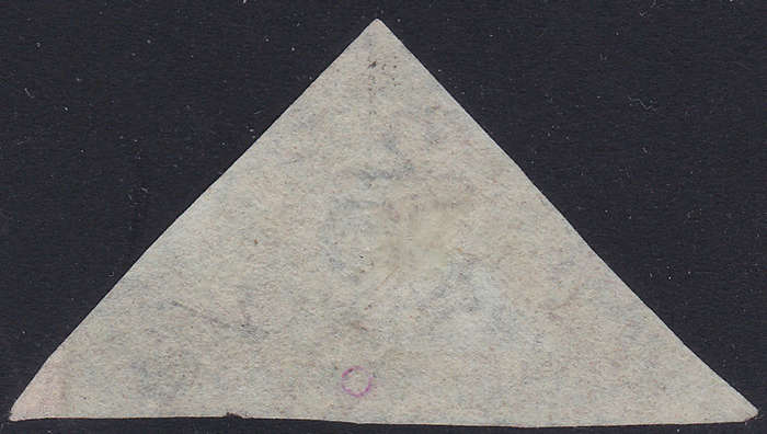 CAPE OF GOOD HOPE 1853 SACC3a - 1d BROWN-RED - VFU - CV R13000