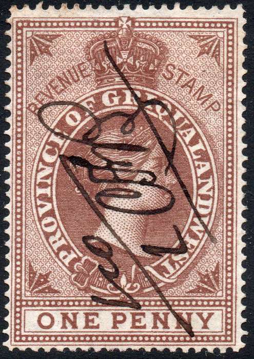 Griqualand West 1870 Barefoot #60 1d Brown - VFU