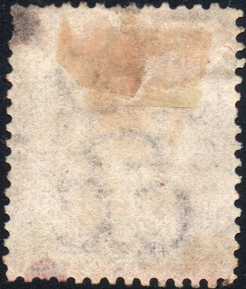 Cape of Good Hope 32a(var) - 1d on 6d Deep Lilac - ``P`` in ``PENNY`` omitted -Unlisted - RARE