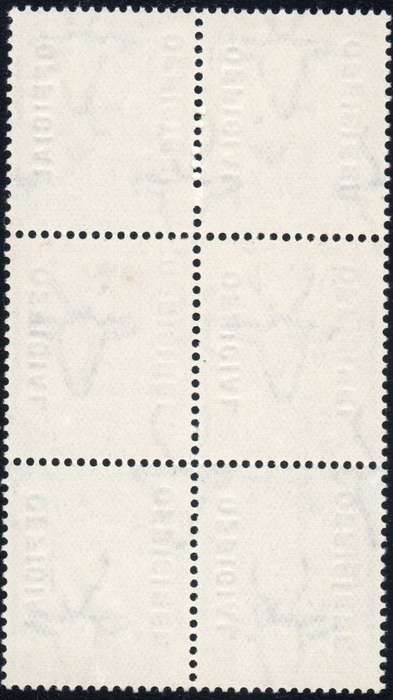 Union of SA - SACC11/11c ½d BLACK and GREEN BO6, 2 x ``STOP AFTER OFFISIEEL`` - UM - CV R2445