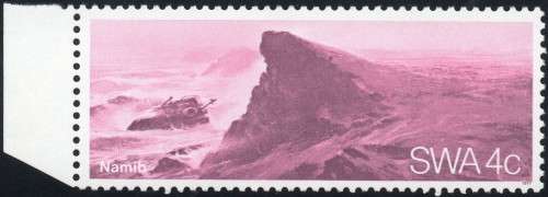 SWA  1977 SACC306a 4c MARGINAL WITH 2 COLOURS OMITTED - UM- SCARCE - CV R40000