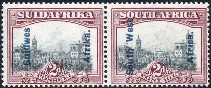 SWA 1926-7 SACC75 2d GREY & PURPLE - UM - CV R350