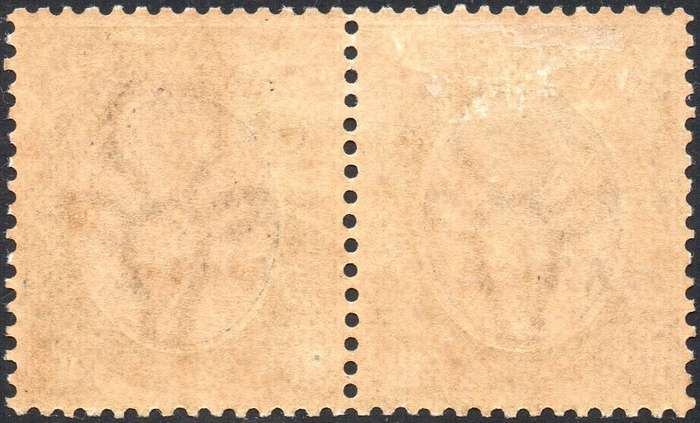 SWA TYPE VIa SACC62 5/- BLUE & DARK OLIVE PAIR(16½) - MM - CV R6000