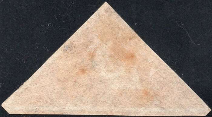 Cape of Good Hope : 1858 SACC5a 1d ROSE- VERY FINE LIGHTLY USED - CV R10000