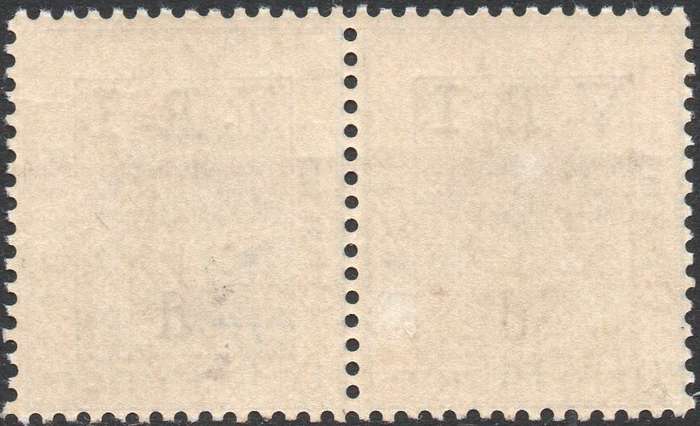 OFS 1900 SACC73/63 3d on 3d ULTRAMARINE PAIR  **UNMOUNTED MINT**