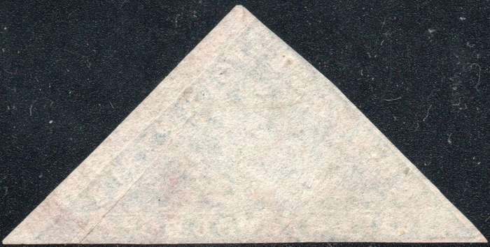 Cape of Good Hope 1861 SACC10a 4d PALE GREYISH-BLUE WOODBLOCK - VERY FINE LIGHTLY USED - CV R65000