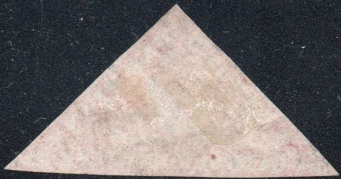 Cape of Good Hope 1861 SACC9a 1d CARMINE WOODBLOCK - VERY FINE LIGHTLY USED - CV R140000