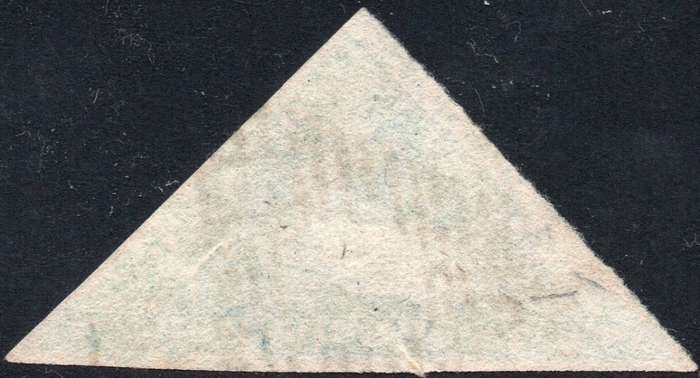 CAPE OF GOOD HOPE 1855 SACC6 - 4d DEEP BLUE - VFU - CV R1600+