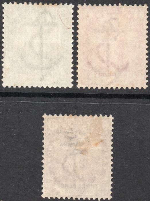 Cape of Good Hope : 1893-1902 SACC53-5 SET OF THREE -  MM CV R450