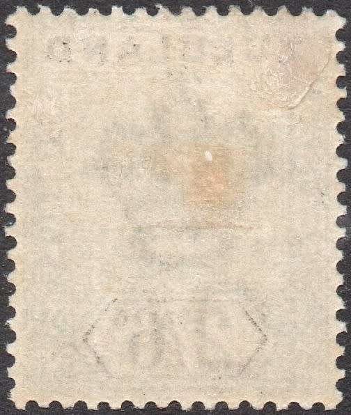 ZULULAND 1896 SACC20 2s6d GREEN & BLACK - MM