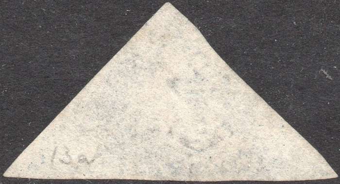 CAPE OF GOOD HOPE 1864 SACC15c 4d STEEL BLUE - VFU - CV R9000