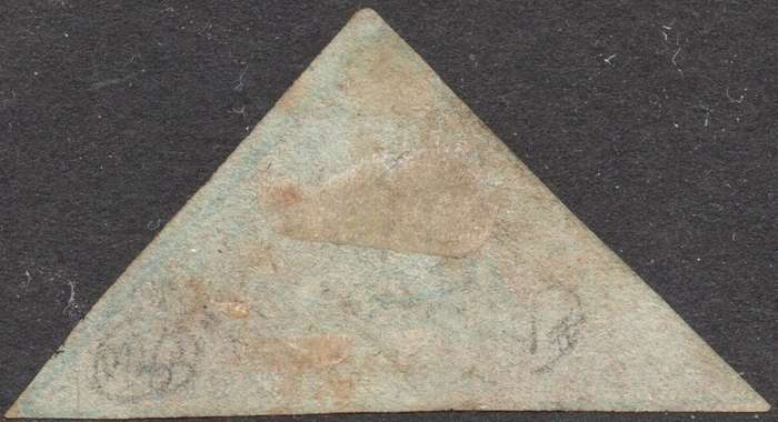 Cape of Good Hope : 1853 SACC1a 1d DEEP BRICK RED - FINE USED - CV R14000