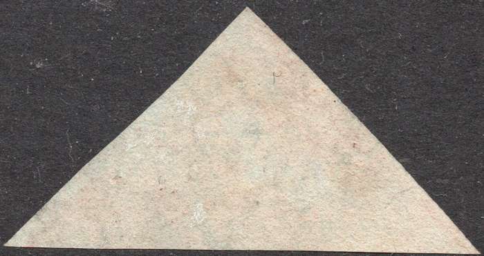 Cape of Good Hope : 1853 SACC3a 1d BROWN RED - VINE USED - CV R13000