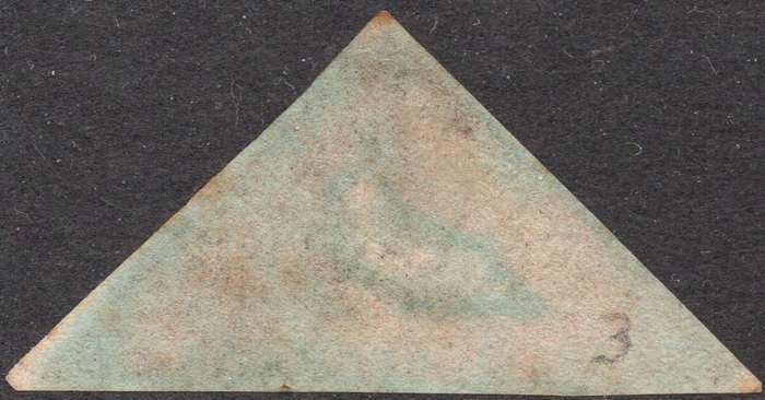 Cape of Good Hope : 1853 SACC3a 1d BROWN RED - VFU - CV R13000
