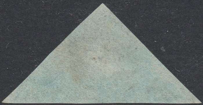 Cape of Good Hope : 1853 SACC2 4d DEEP BLUE(DEEPLY BLUED PAPER) - VERY FINE USED CV R5500