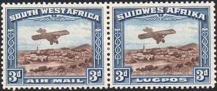 SWA 1931 SACC101 3d MONOPLANE OVER WINDHOEK - MM - CV R600