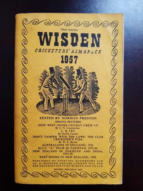Wisden Cricketers` Almanack 1957 (94th Edition) | Preston, N. (Editor)