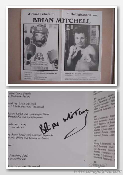 A Final Tribute to Brian Mitchell (Signed) Special Item