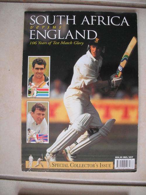 South Africa Versus England: 106 Years Of Test Match Glory (Cricket)