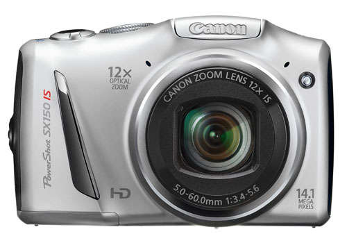 CANON POWERSHOT SX150 IS - SILVER CAMERA