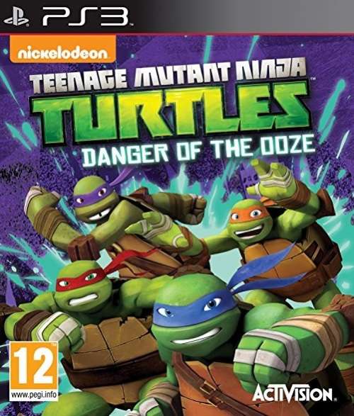 PS3 - TEENAGE MUTANT NINJA TURTLES DANGER OF THE OOZE