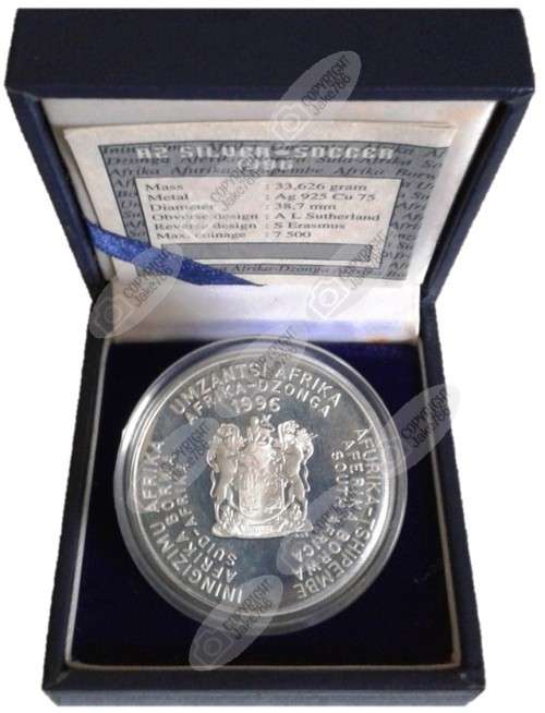 1996 Silver Proof R2 - Afcon