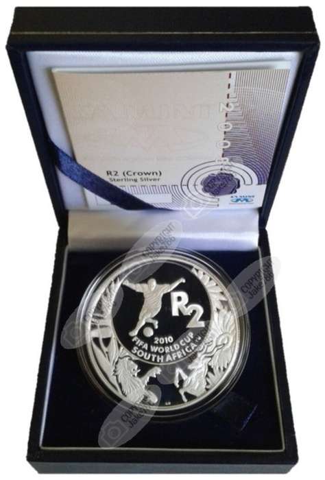 2008 Silver Proof R2 - FIFA World Cup