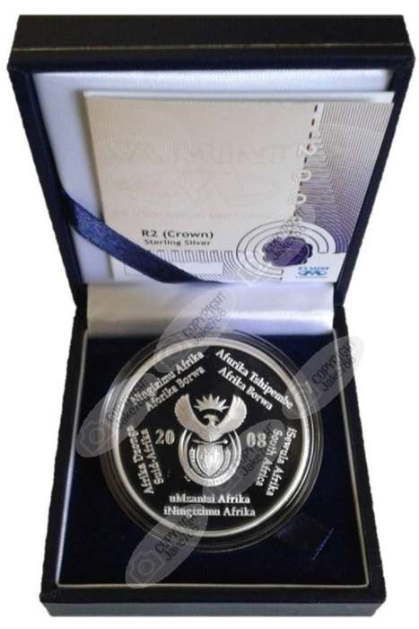 2008 Silver Proof R2 - FIFA World Cup