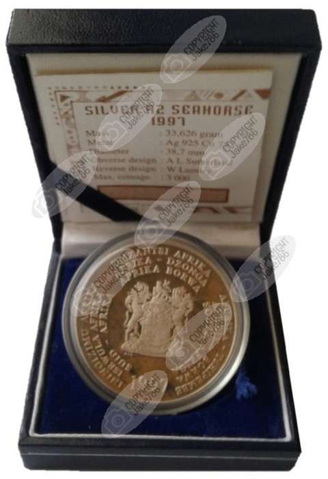 1997 Silver Proof R2 - Seahorse