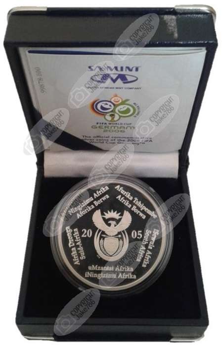 2005 Silver Proof R2 - FIFA World Cup Germany