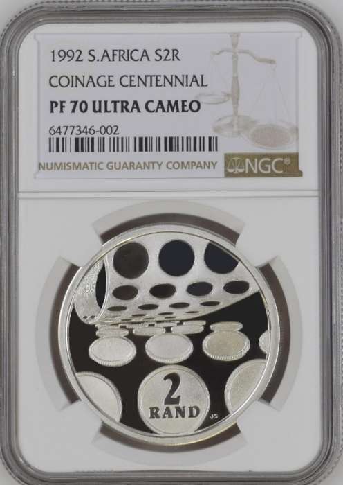 PF70 UC - 1992 Silver Proof R2 - Coinage Centennial