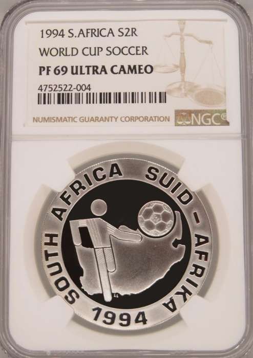 PF69 UC - 1994 Silver Proof R2 - Soccer World Cup