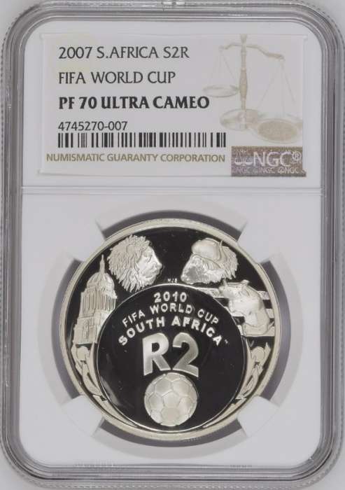 PF70 UC - 2007 Silver Proof R2 - FIFA World Cup