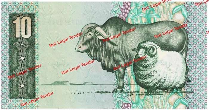 Uncirulated CL Stals R10 Bank Note