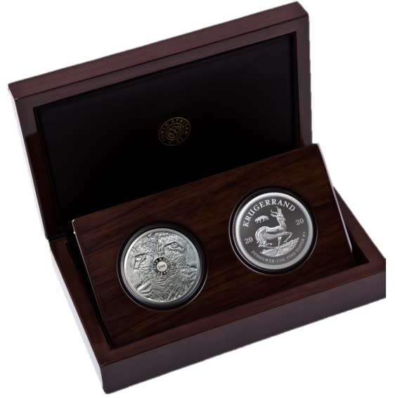 2020 Big 5 Series 1 Release - Leopard & Krugerrand with Leopard Privy Mark