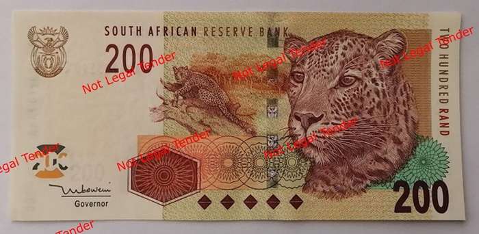 TT Mboweni R200 Bank Note