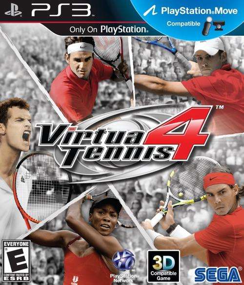 PS3 - VIRTUA TENNIS 4 - AS NEW
