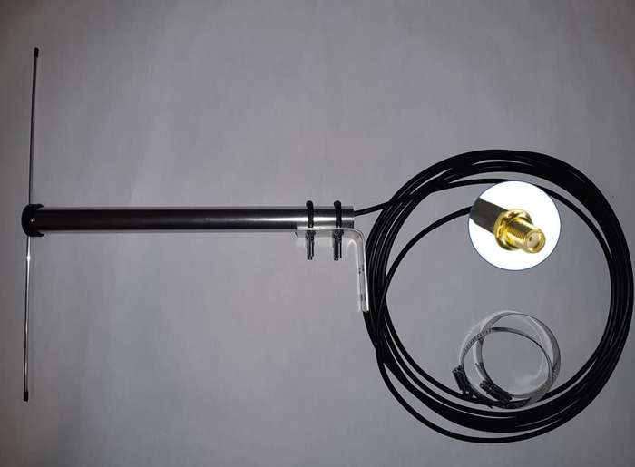 400 - 470 MHz UHF Base Dipole Antenna | Long range Antenna for Baofeng 2-Way Radios | SMA Female