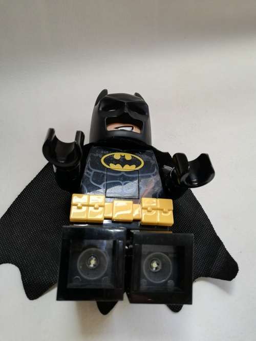 Large Lego Batman Figure and light working 23cm Tall !!!