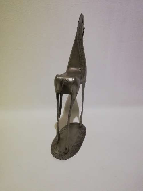 34cm tall stainless horse figure!!!!
