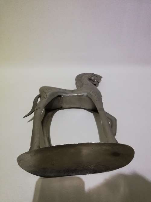 34cm tall stainless horse figure!!!!