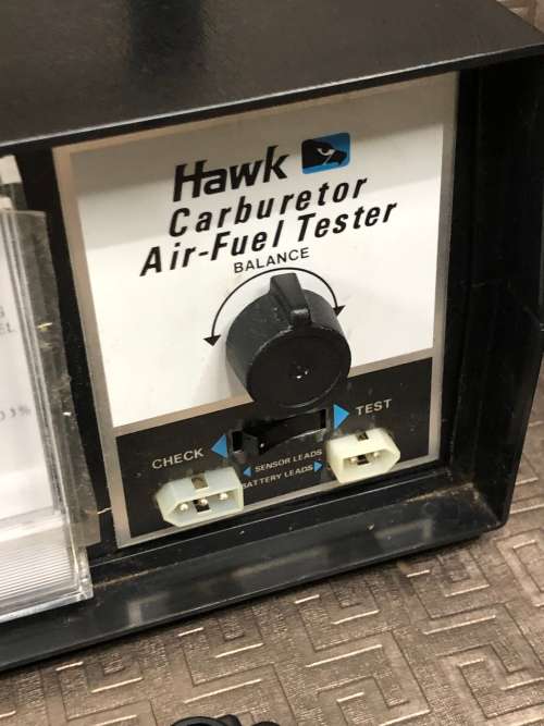 Hawk CARBURETTOR AIR FUEL TESTER !!!!!